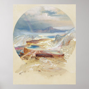 Minerva Terrace, Moran, 1872 Poster