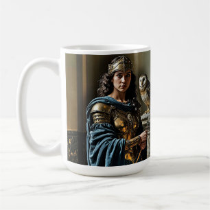 Minervas stille Vigil - römische Göttin Kaffeetasse
