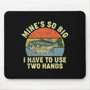 Mines Big Use Two Hands Byb Vater Shirt Funny Vint Mousepad