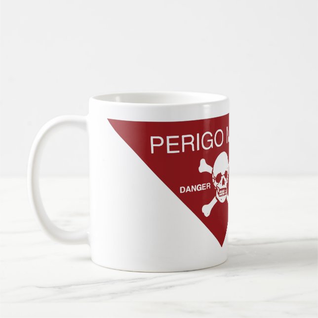 Mines en danger ! Café Mug (Gauche)