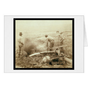 Mines hydrauliques pour l'or à Rockerville SD 1889