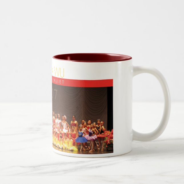 Ming-Hai Wu Schule der Ballett-Tasse Zweifarbige Tasse (Rechts)