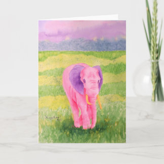 Mingo Rose Grußkarte Karte