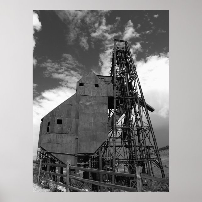 Mini #2 B&W Poster (Vorne)