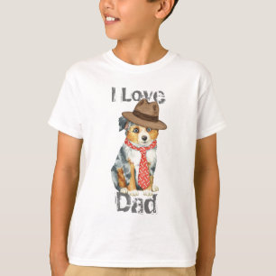Mini American Shepherd Vater T-Shirt