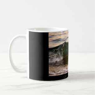 Mini art de vague de tasse