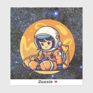 Mini Astronaut Adventures Aufkleber