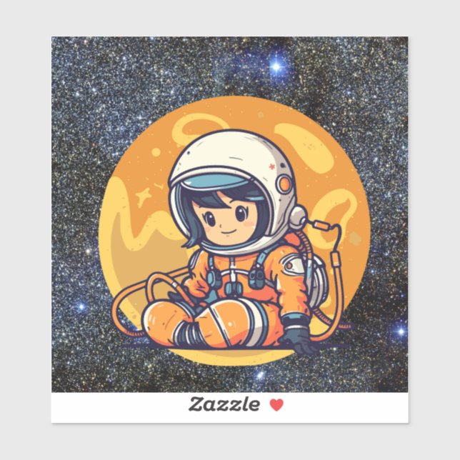 Mini Astronaut Adventures Aufkleber (Blatt)
