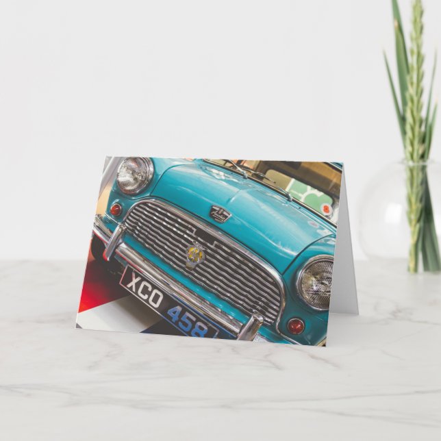 Mini Austin Greetings Card Karte (Vorderseite)