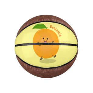 Mini Ballon De Basket Agréable agrumes d'orange