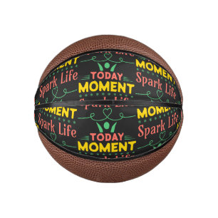 Mini Ballon De Basket Aujourd'hui Moment, la vie étincelante