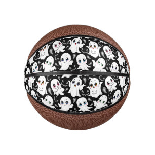 Mini Ballon De Basket Baby Ghosts Éffrayant mignon Halloween humeur