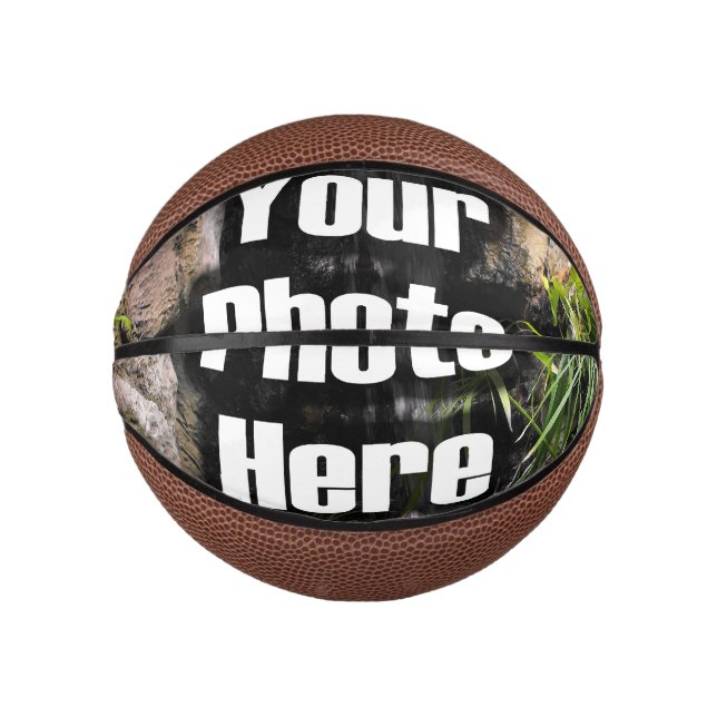 Mini Ballon De Basket Balle de basket-ball personnalisée (Devant)