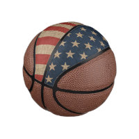 Basket imprimé avec toile drapeau américain