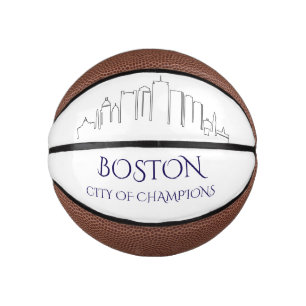 Mini Ballon De Basket Boston City of Champions Basketball