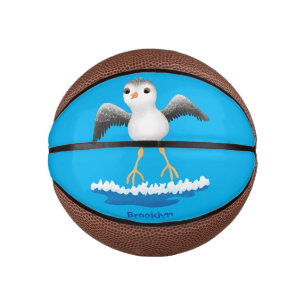 Mini Ballon De Basket Caricature en bécasseau mignon