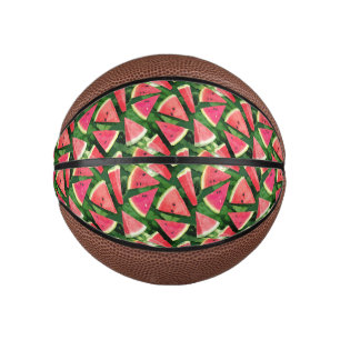 Mini Ballon De Basket Création de Motif de pastèque