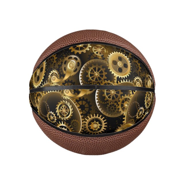Mini Ballon De Basket Équipements en laiton sans vapeur (Devant)