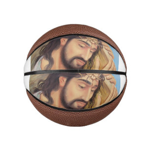 Mini Ballon De Basket Foi chrétienne Jésus Christ