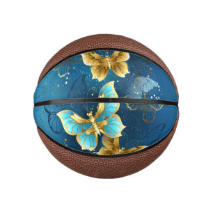 Mini Ballon De Basket Golden butterflies