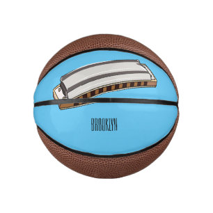 Mini Ballon De Basket Illustration de dessin d'Harmonica