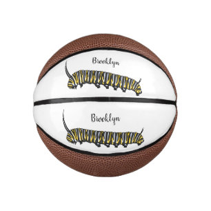 Mini Ballon De Basket Illustration Monarch caterpillar