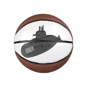 Mini Ballon De Basket Illustration sous-marine