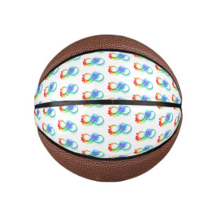 Mini Ballon De Basket Infinity avec Rainbow Jellyfish