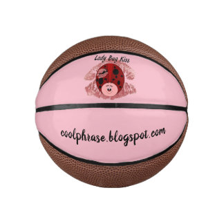 Mini Ballon De Basket Lady Bug Kiss
