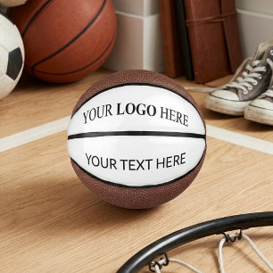 Mini Ballon De Basket Logo Promotionnel Personnalisé – Aucune Commande M