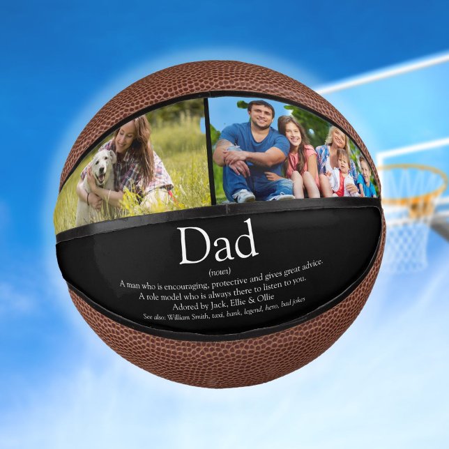Mini Ballon De Basket Meilleur papa papa papa Père Toujours Définition P (Créateur téléchargé)