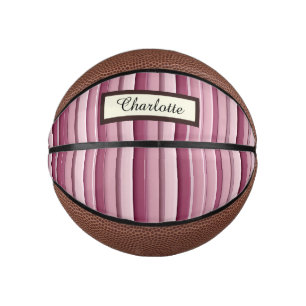 Mini Ballon De Basket Mini-basket-ball rose personnalisé