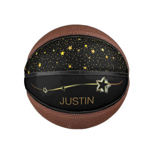 Mini Ballon De Basket Ouah ! Grand cadeau ! Basket design étoile