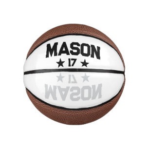 Mini Ballon De Basket Personnalisez Votre Nom Et Numéro