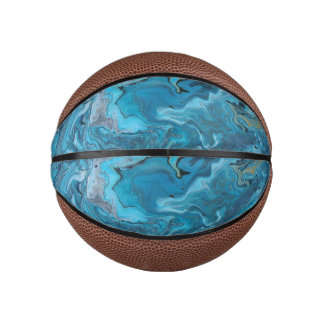Mini Ballon De Basket Rhapsody en Turquoise