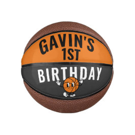 Mini Ballon De Basket Rookie personnalisée de l'année Anniversaire perso