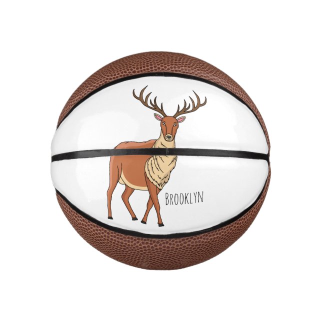 Mini Ballon De Basket Simple dessin (Devant)