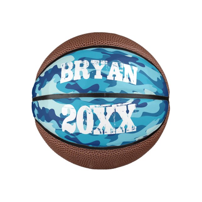 Mini-Basketball-individuelle Name der Blauen Armee Mini Basketball (Vorderseite)