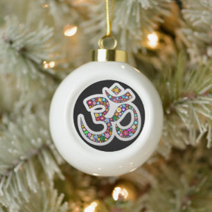 Mini Basketball Korb Keramik Kugel-Ornament