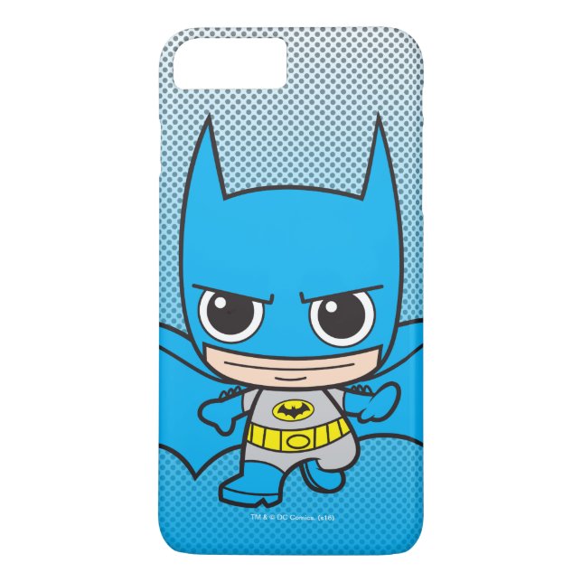 Mini Batman Running Case-Mate iPhone Hülle (Rückseite)