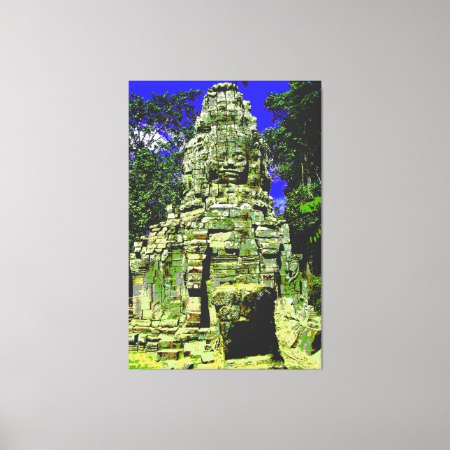Mini Bayon [Redux] ... Siem Reap, Kambodscha Leinwanddruck (Vorderseite)