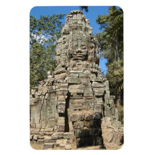Mini Bayon ... Ta Prohm, Siem Reap, Kambodscha Magnet