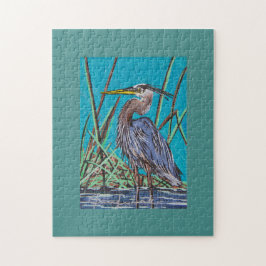 Mini Blue Heron Puzzle