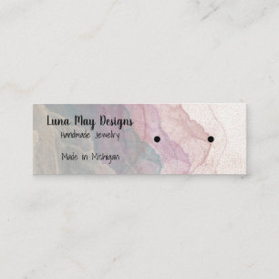 Mini Boho Rainbow Jewelry Carte de visite