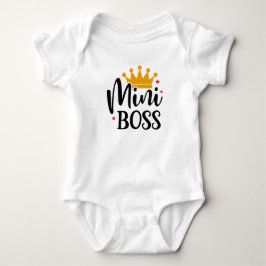Mini Boss Baby Bodysuits