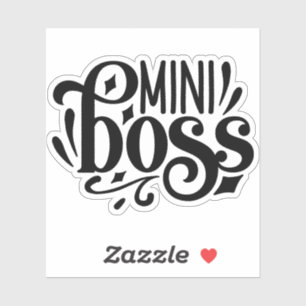 Mini Boss, Baby Boss Aufkleber