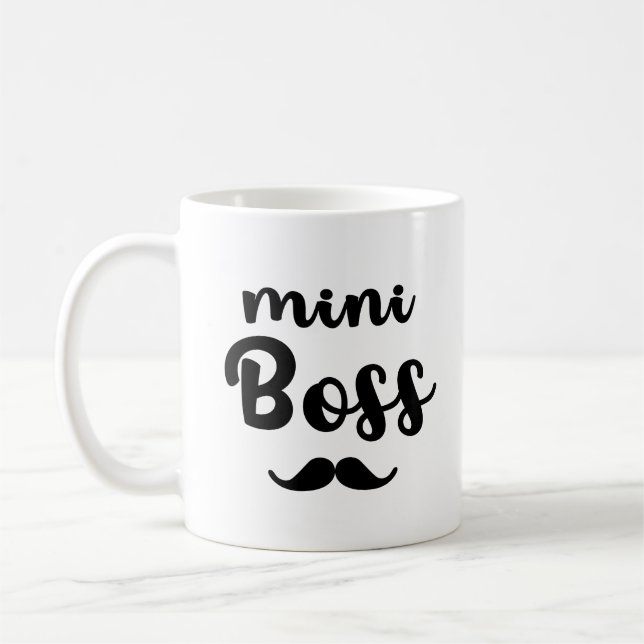 Mini Boss Baby Kaffeetasse (Links)