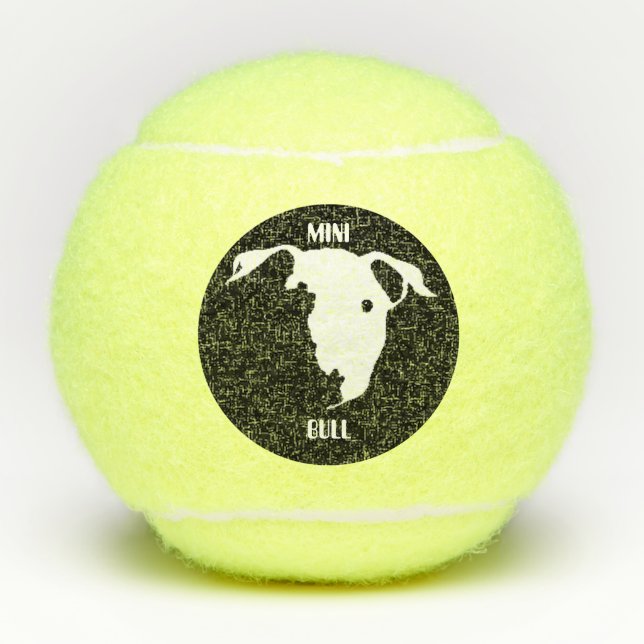 MINI BULL TENNISBÄLLE (Vorderseite)