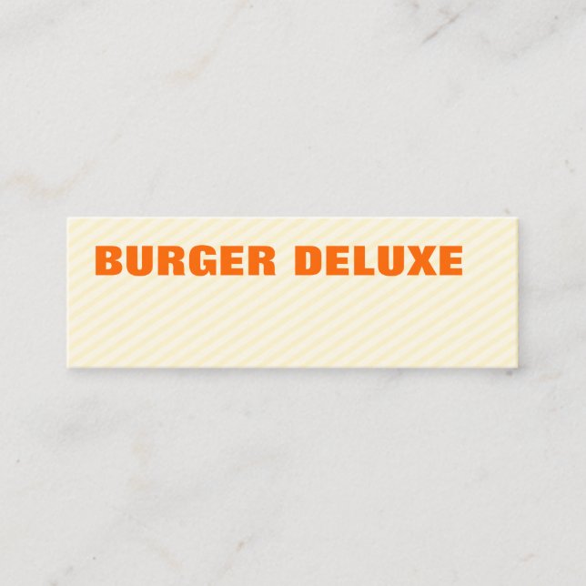 Mini Cards Bold Mini Visitenkarte (Vorderseite)