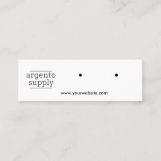 Mini carte à oreille horizontale